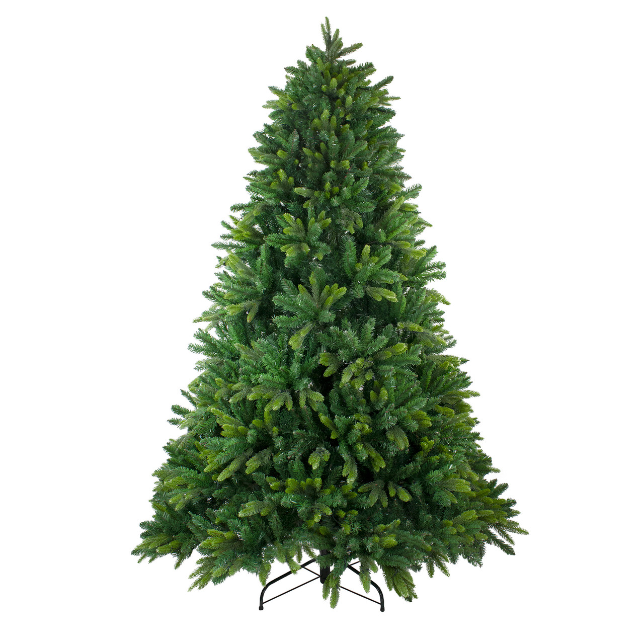 6-1/2 foot full Gunnison pine unlit artificial Christmas tree