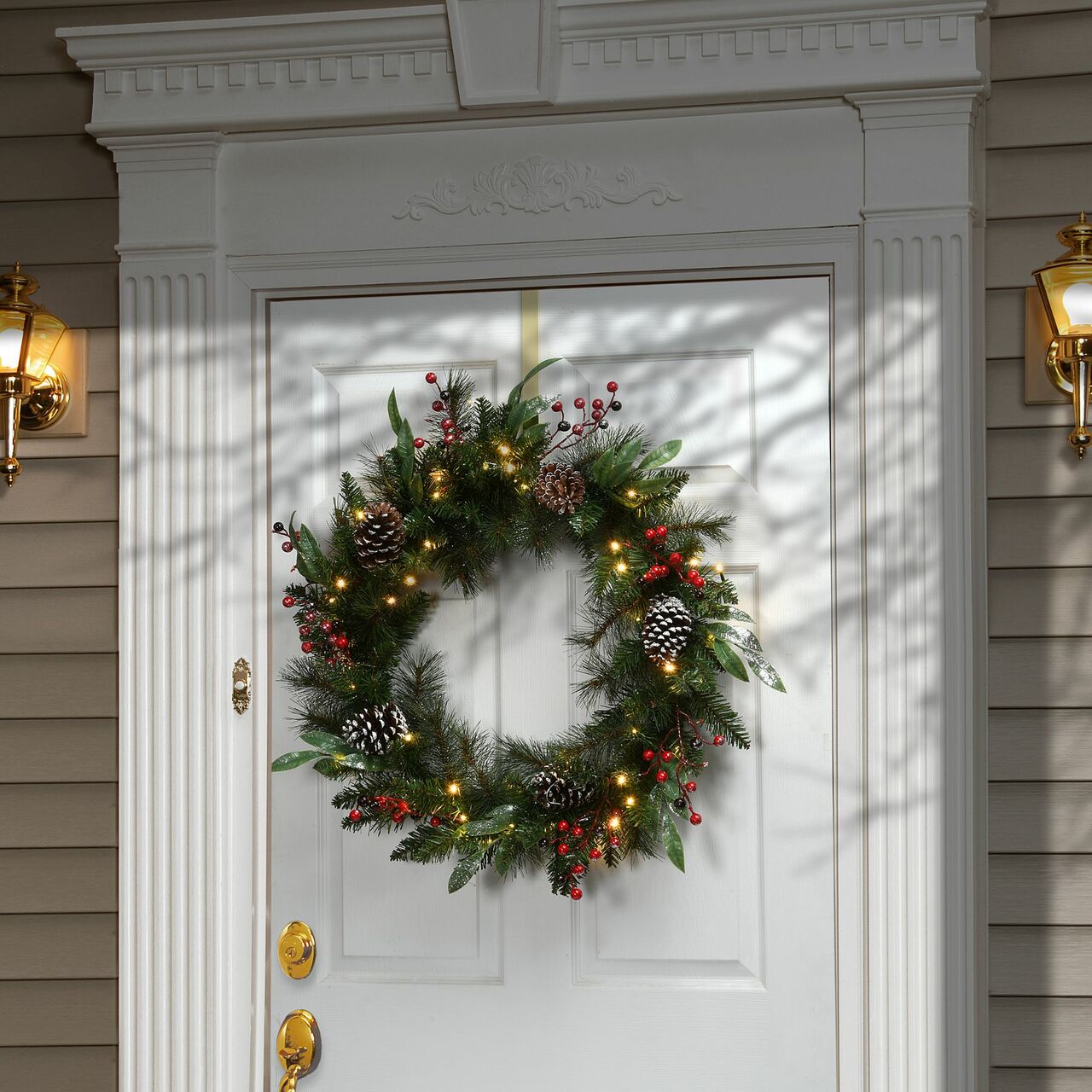 Front Door Christmas Wreath