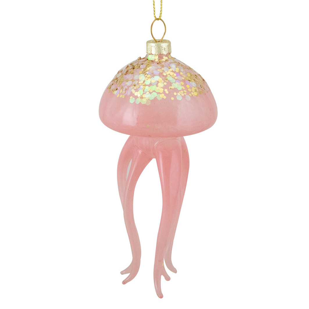 pink jellyfish ornament